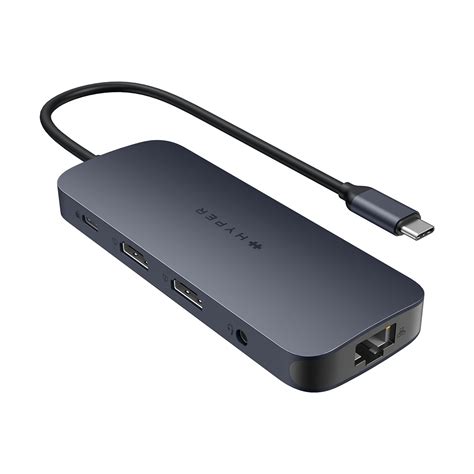 Hub Usb C Hyperdrive Next Port Dual Hdmi K Hz Mac Center