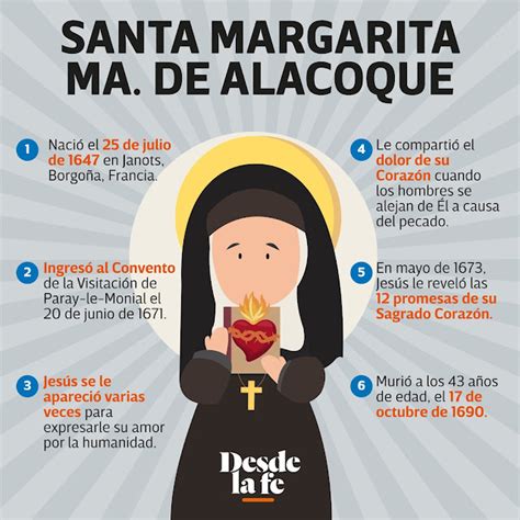 Sta Margarita de Alacoque y el Sagrado Corazón de Jesús Educacion