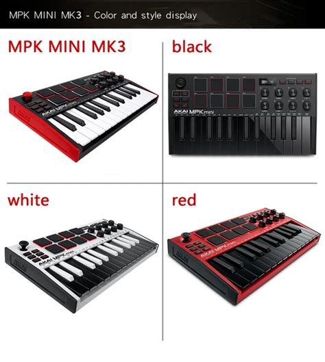 Mpk Mini Mk Midi Controller Akai Pro Off