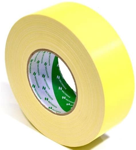 Nichiban Gaffer Tape Type 1200 50 Mm Breed Geel Rol 50 Meter