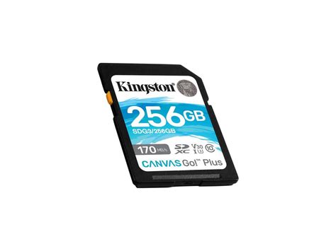 Kingston Canvas Go Plus 256GB Secure Digital Extended Capacity SDXC