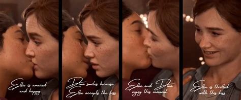 Ellie And Dina Kiss