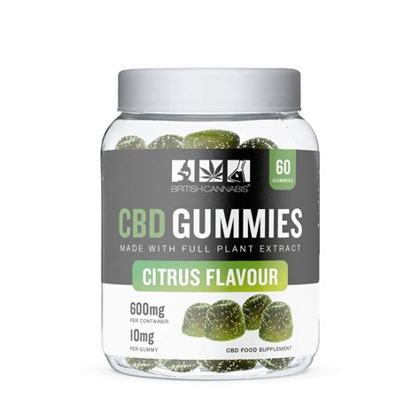 Cannabis Cbd Gummies 60 X 10mg 600mg