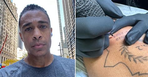 T.J. Holmes Reveals New Ink After Running Marathon With Amy Robach