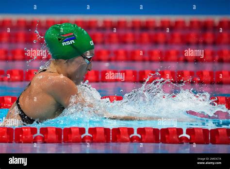 Tatjana Schoenmaker Of South Africa Swims In A Heat In The Women S