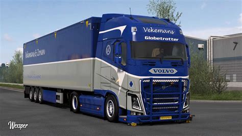 Pakiet skórek Volvo FH16 2012 Vekemans v1 0 ETS2 ETS2 Mody ATS Mod