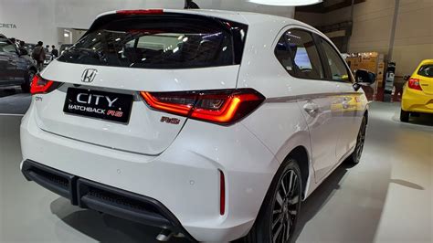 Honda City Hatchback Rs Cvt With Honda Sensing In Platinum White