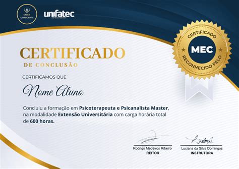 Curso De Psicanálise Reconhecido Pelo Mec - 5