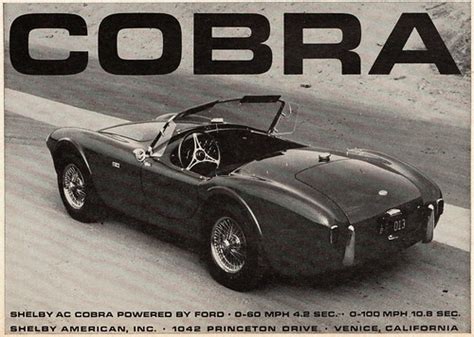 Shelby Cobra Ad Alden Jewell Flickr