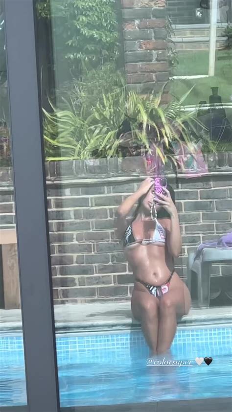 Love Island S Olivia Hawkins Stuns In Barely There Bikini