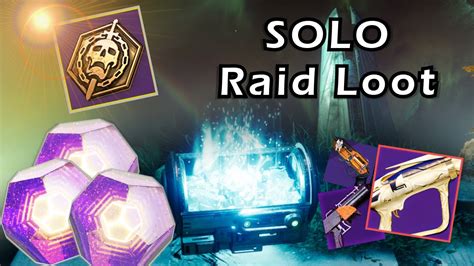 How To Get Raid Loot Solo As Any Class In Destiny Youtube