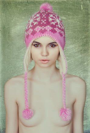 Cute Pink Beanie Porn Pic