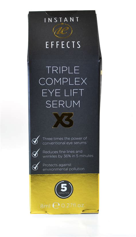 Triple Complex Eye Lift Serum Instant Effects 8ml Dark Eyes Bags Puffy