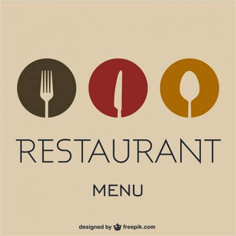 Restaurant Menu Vector At Collection Of Restaurant