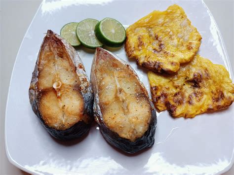 Pescado Frito En Freidora De Aire En Pasos