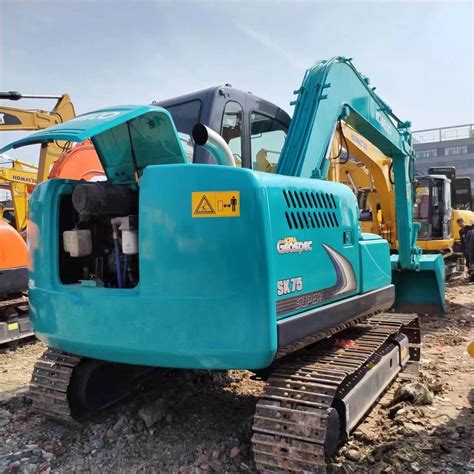 Original Japan Used Kobelco Sk75 Crawler Excavator Used Kobelco 75