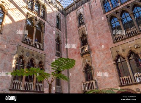 The Garden Courtyard At Isabella Stewart Gardner Museum Boston