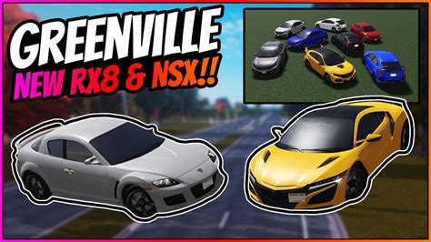 New Rx S New Nsx Greenville Future Updates Greenville Roblox