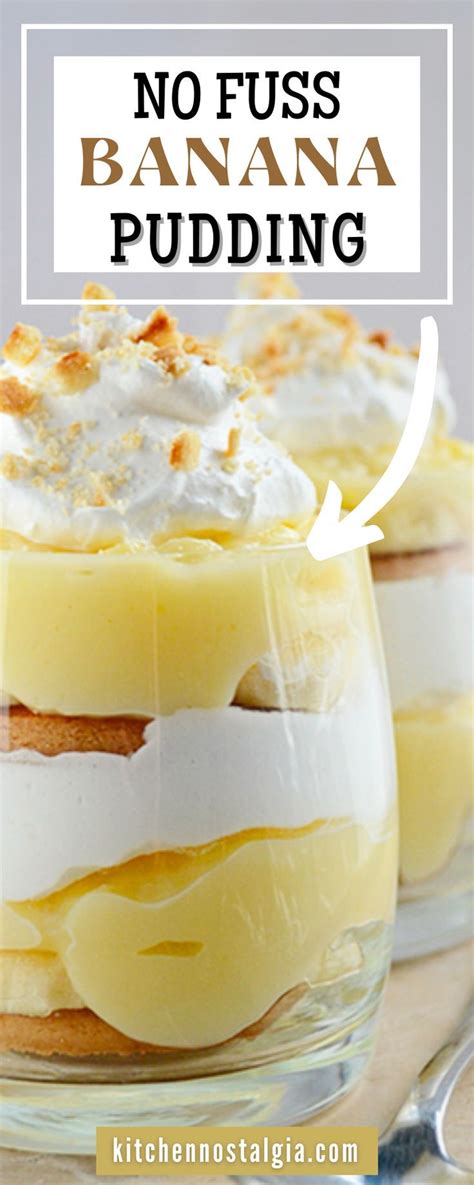 Nilla Wafer Banana Pudding Kitchen Nostalgia Recipe Banana Pudding Banana Wafer Pudding