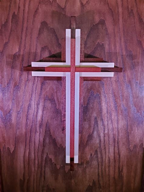 Pulpit Cross 2 – Uncle Dave's Woodshop