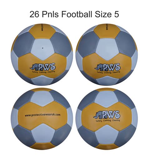 Custom Football Ball 26 Panel Size 5 Pvc Pws