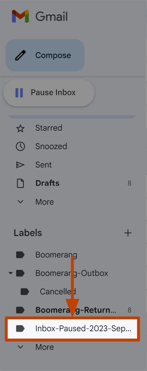 How Can I Find My Paused Emails While My Inbox Is Paused Boomerang