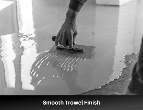 Smooth Concrete Finish