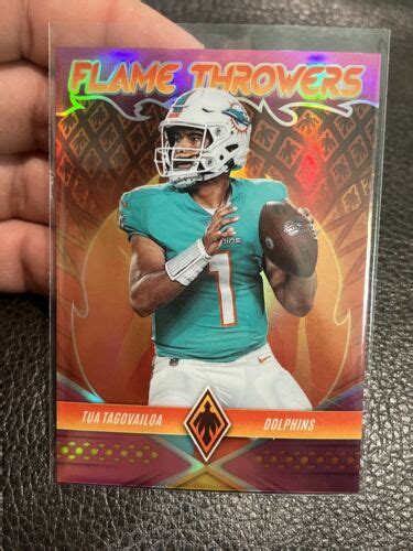 Tua Tagovailoa 2022 Phoenix Flame Throwers Pink D 175 Miami Dolphins