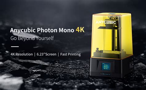 Anycubic 3d Printer Photon Mono 4k Uv Light Curing Lcd Sla Resin 3d