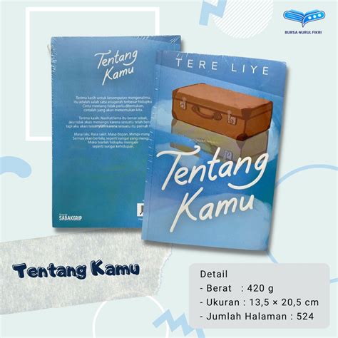 Jual Novel Tentang Kamu Tere Liye Original Shopee Indonesia