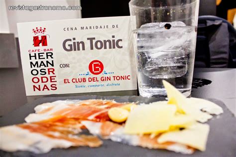 Cena Maridaje De Gin Tonic Con El Club Del Gin Tonic En Restaurante