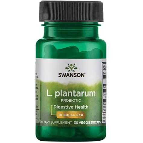 Swanson Probiotics L Plantarum Probiotic Billion Cfu Veggie