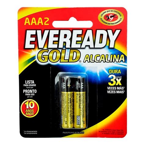 Pilas Eveready Gold Alcalinas Aaa Piezas Walmart