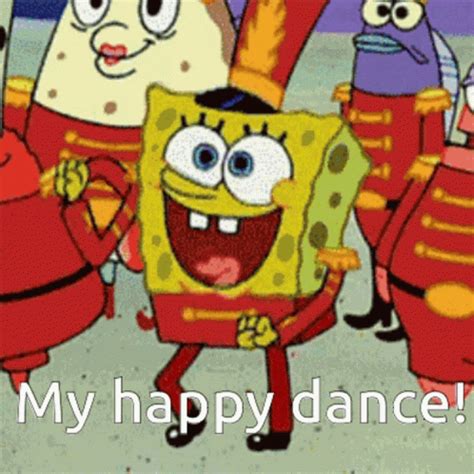 Spongebob Happy Dance GIF - Spongebob Happy Dance Excited - Discover ...