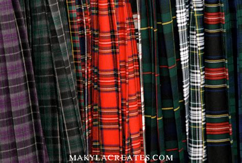 What is Plaid? Guide with Names and Pictures - Makyla Creates