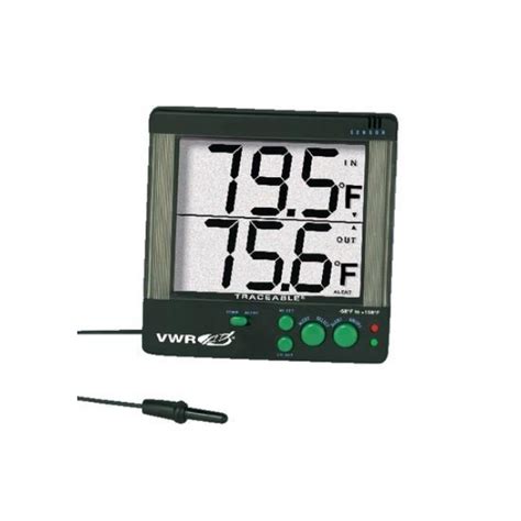 Vwr Traceable Big Digit Alarm Thermometer Vwr Lab Products Private