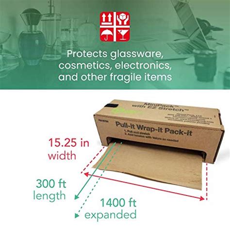 IDL Packaging HexcelWrap Cushioning Kraft Paper 15 25 X 1400 In Self