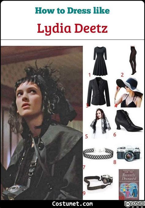 Lydia Deetz Beetlejuice Costume For Halloween Beetlejuice Costume