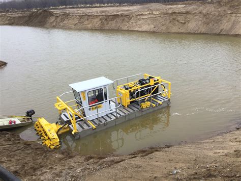 Dino Dredge Large Powerful Pontoon Dredge Geoform