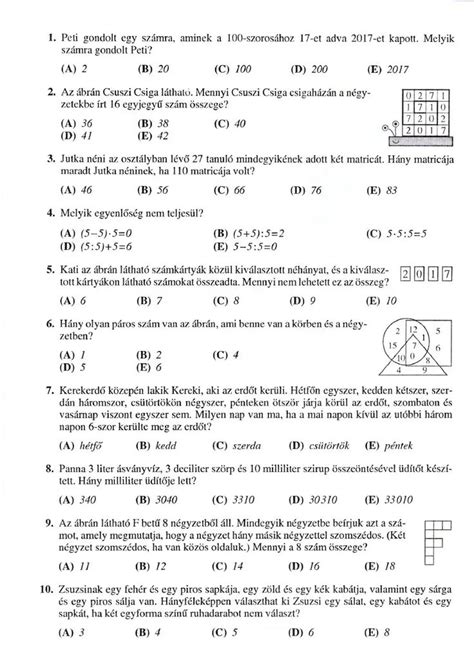 Zr Nyi Ilona Matematikaverseny Math School Sheet Music