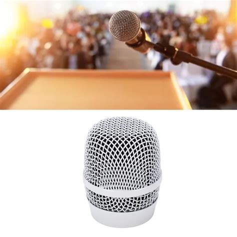 Hurrise Remplacement De La T Te De Microphone Grille De Microphone En