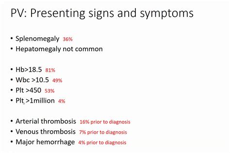 Polycythemia Vera • Kang Rui Xiangs Notes