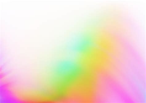 Light Multicolor Rainbow Vector Blurred And Colored Template 12237107