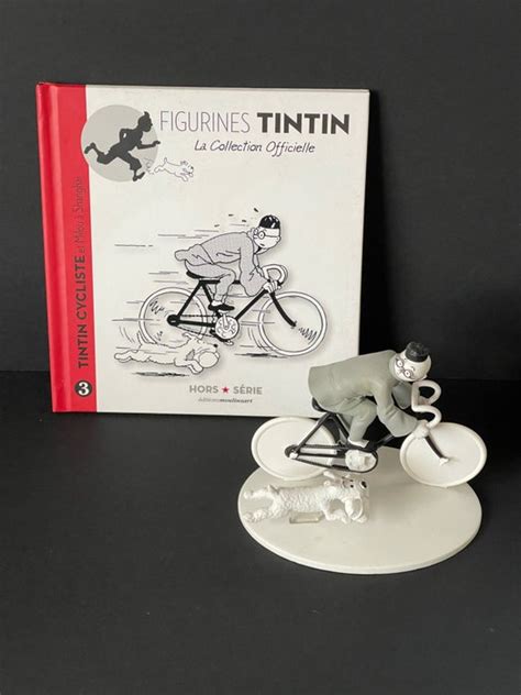 Tintin Figurine Hors S Rie N B Tintin Cycliste Et Milou Catawiki