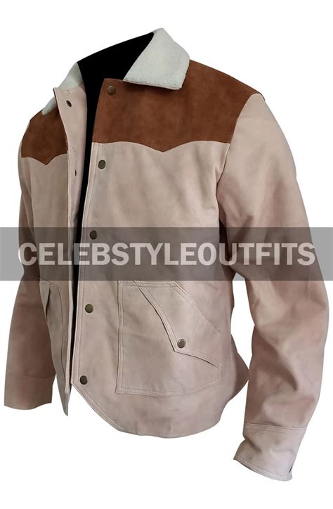 John Dutton Yellowstone Kevin Costner Beige Puffer Jacket