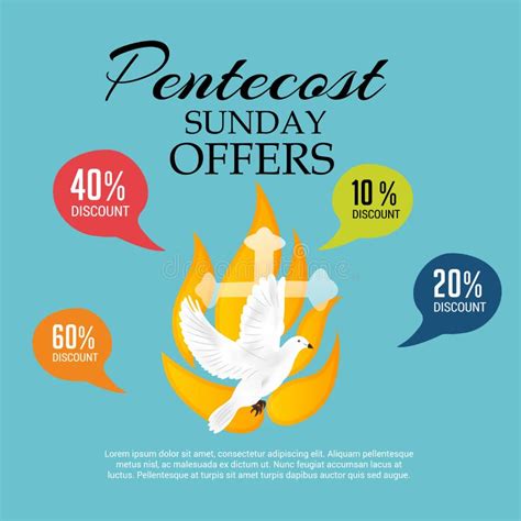 Pentecost Sunday Stock Illustration Illustration Of Abstract 92545061