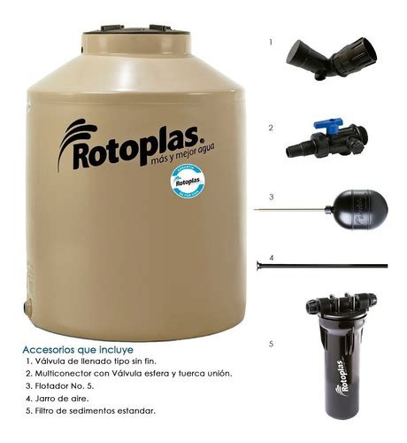 Tinaco Rotoplas De 750 Lts Equipado Mercado Libre