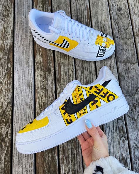 Off White Air Force 1 Custom Daniel Customs