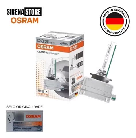 L Mpada Original D S Osram Xenarc Classic Xenon K