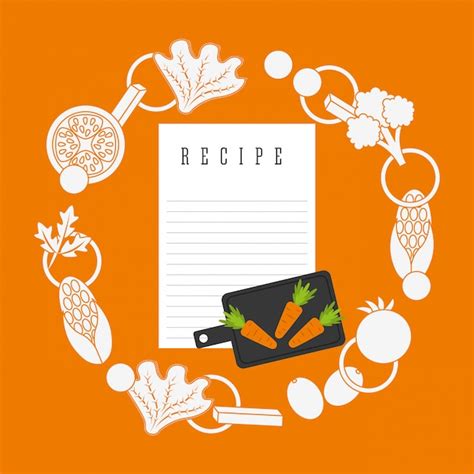 Free Vector Cooking Recipe